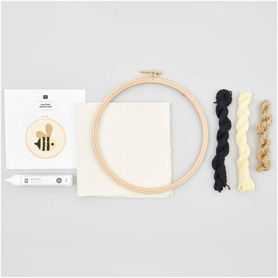 Kit de Bordado Punch Needle  Abeja