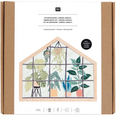 Kit de Bordado  Urban Jungle