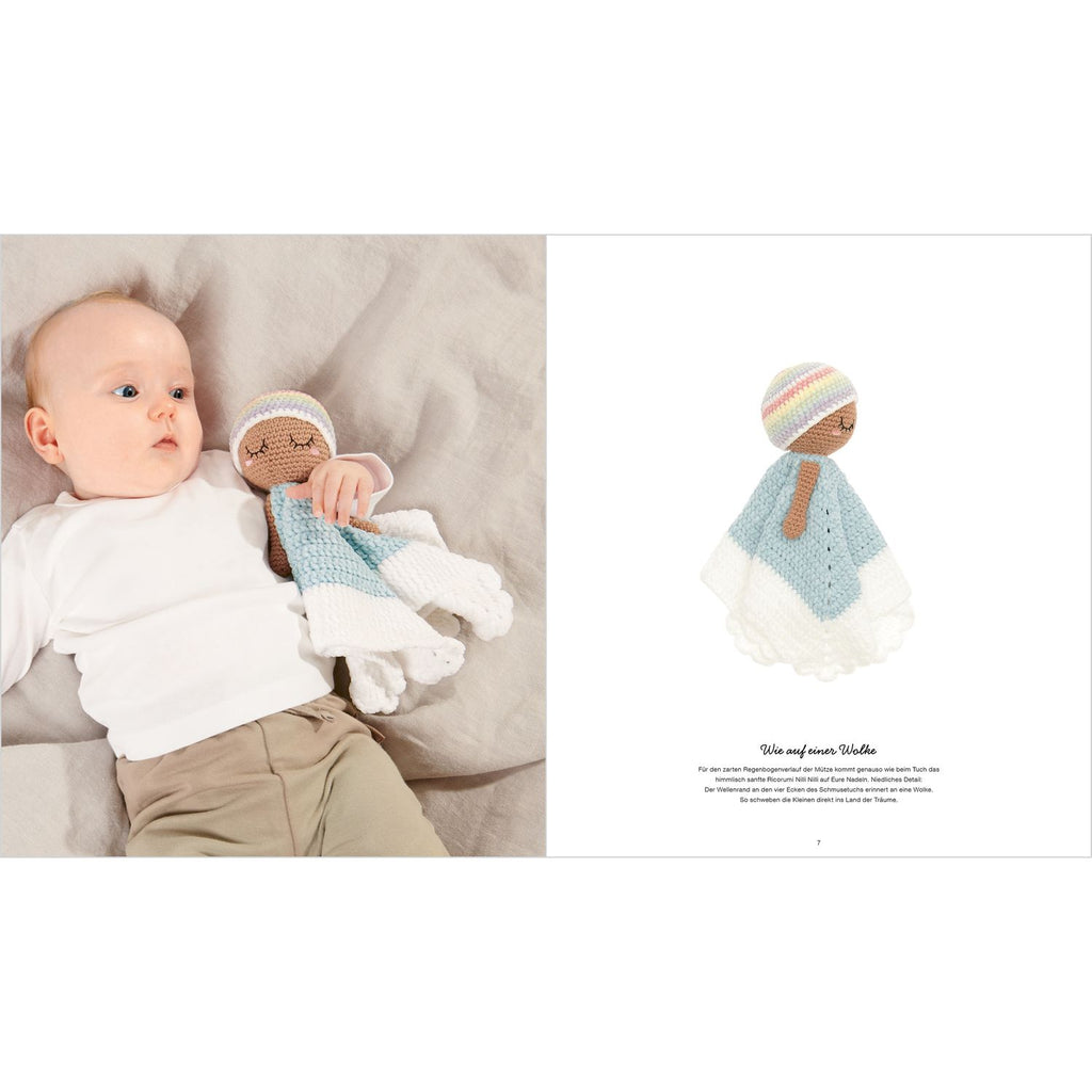 Cuadernillo Crochet <br> Ricorumi "Baby Blankies" (Inglés)