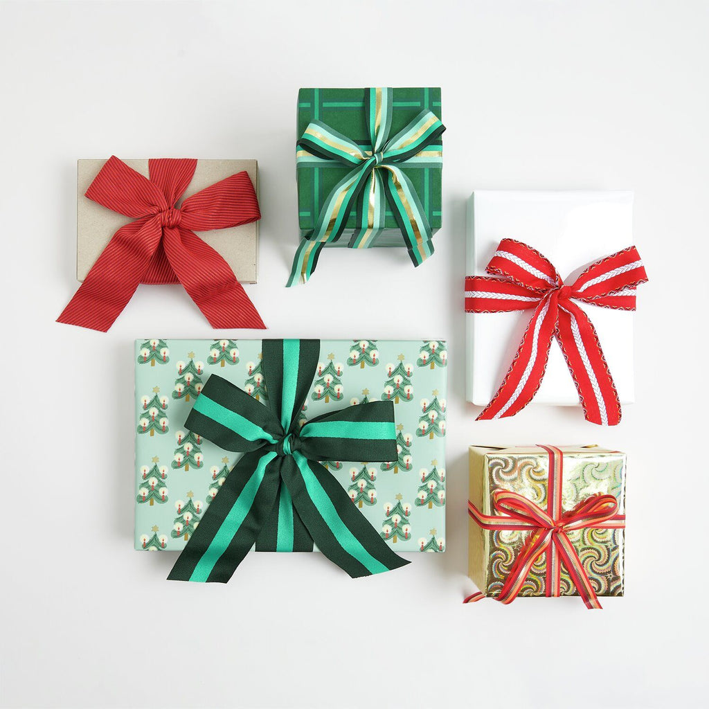 Cinta Poliéster <br> Rayas Red - 50mm Ancho