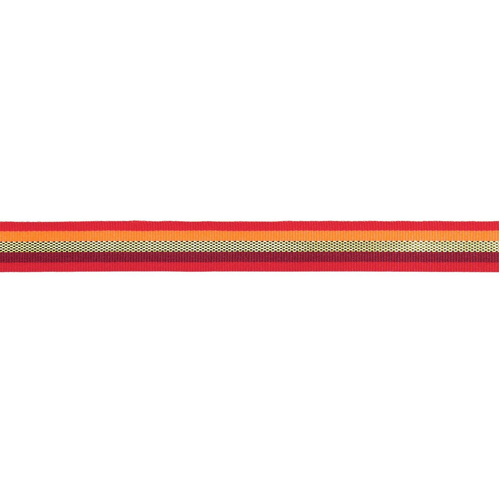 Cinta Multirayas <br> Red/Gold - 13mm