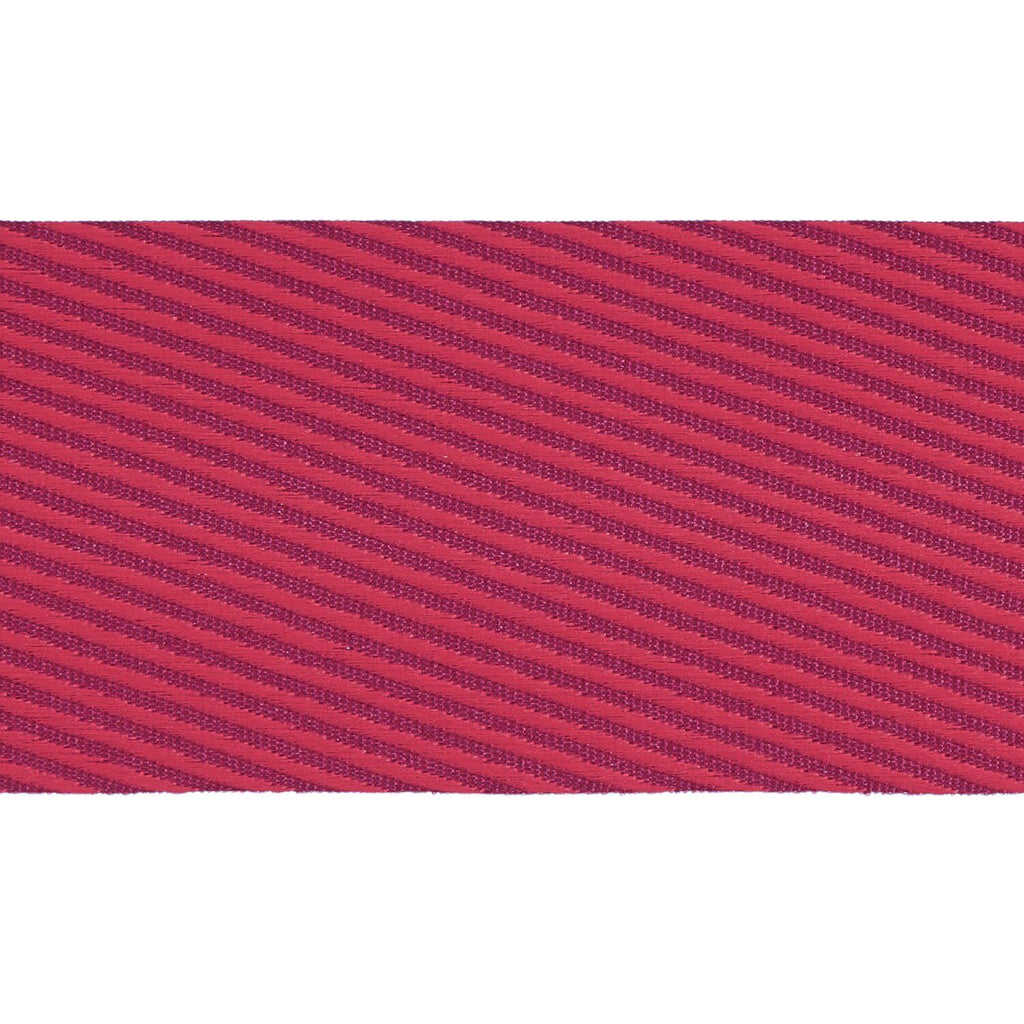 Cinta Poliéster <br> Rayas Red - 50mm Ancho