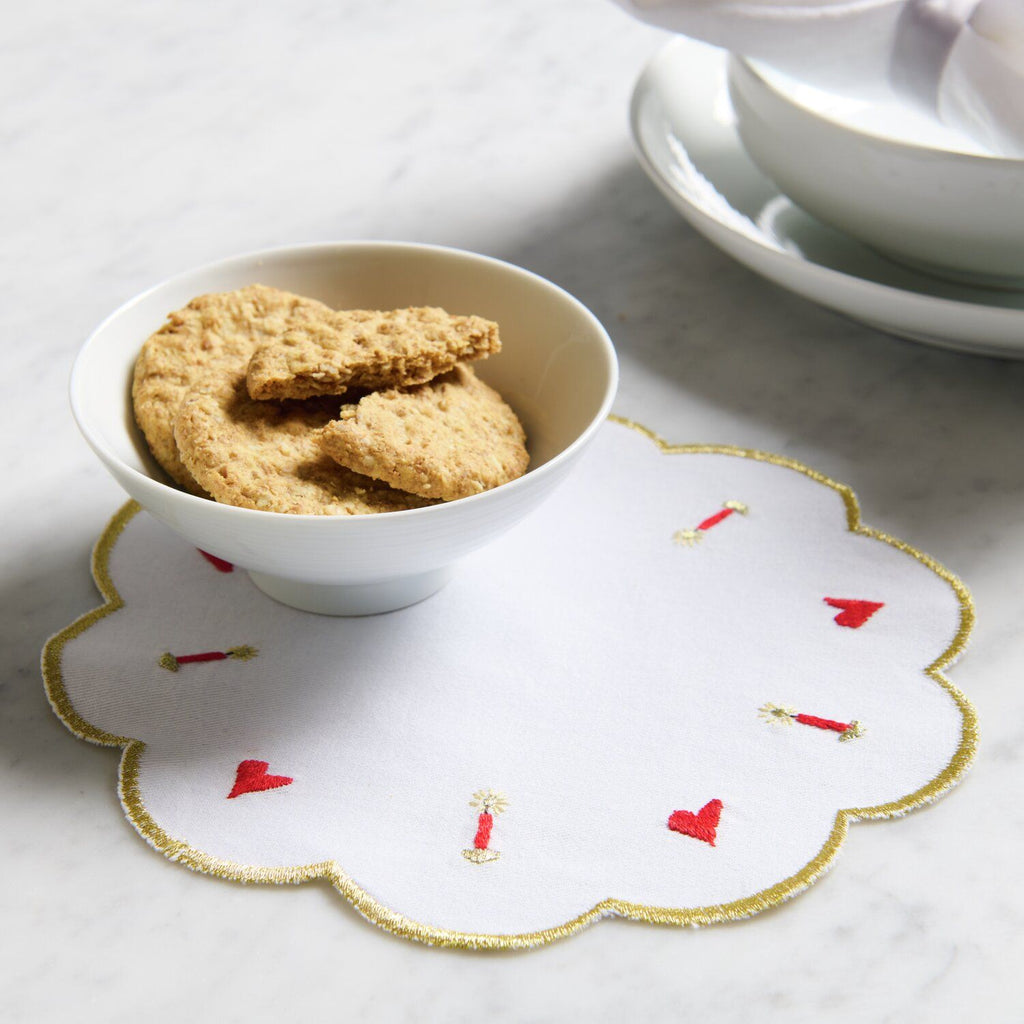 Kit de Bordado Stick and Stitch <br> Ángel con Velas