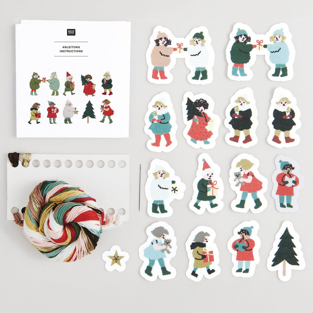 Kit de Bordado Stick and Stitch <br> Children