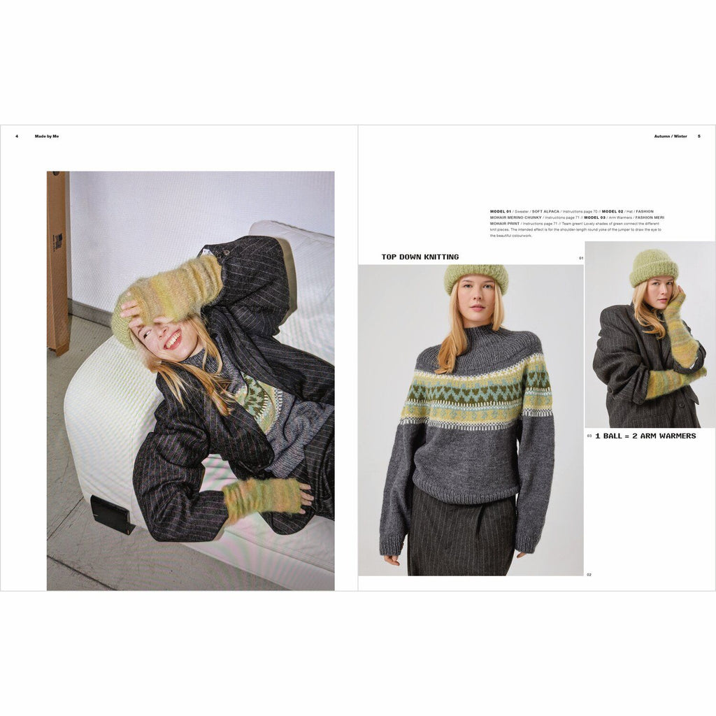 Revista de Tejido "Made by Me N°12" <br> Especial Otoño/Invierno