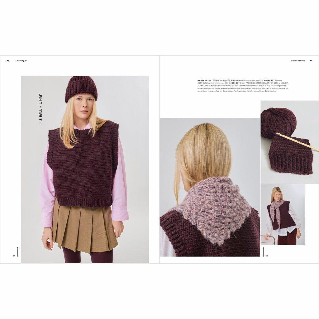 Revista de Tejido "Made by Me N°12" <br> Especial Otoño/Invierno