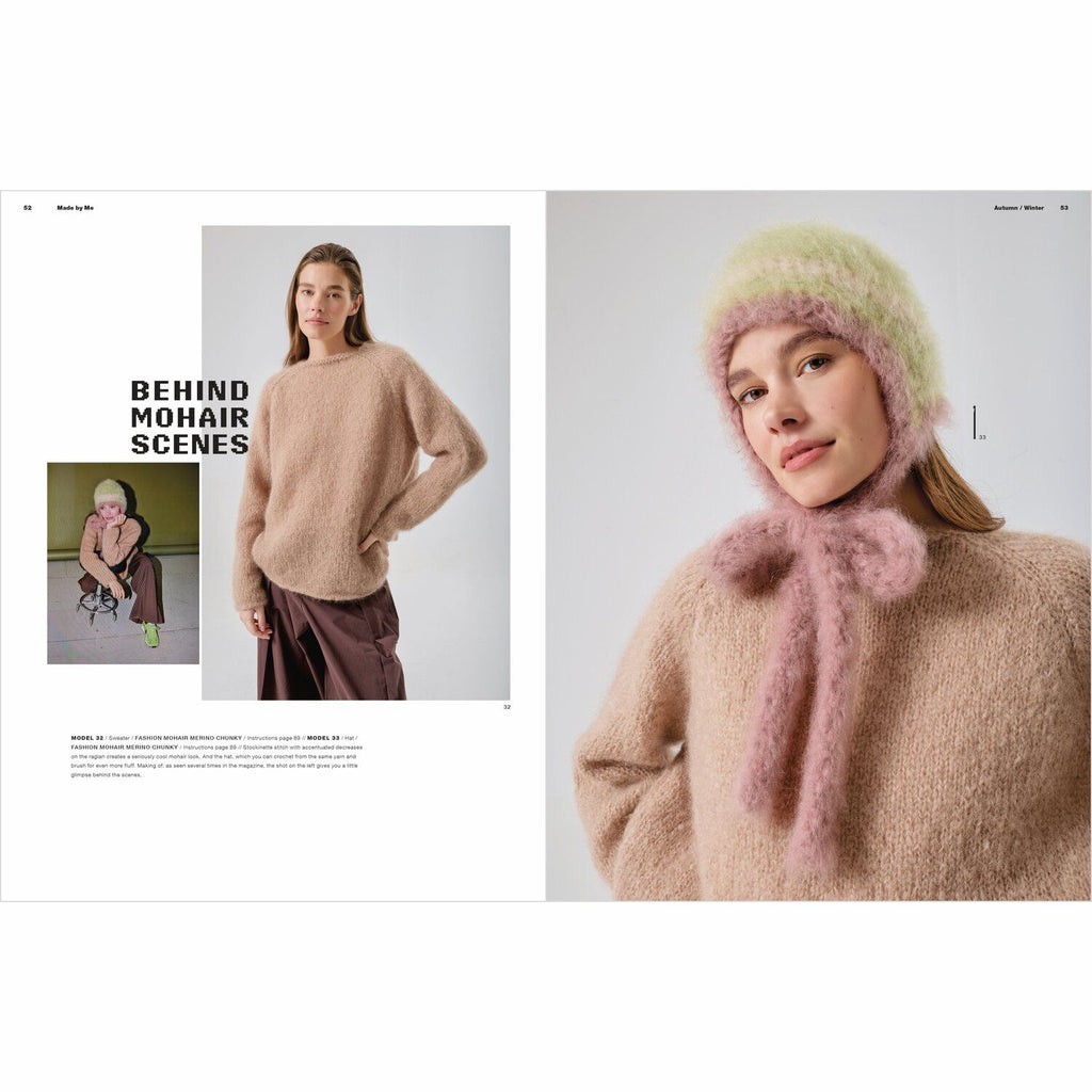 Revista de Tejido "Made by Me N°12" <br> Especial Otoño/Invierno