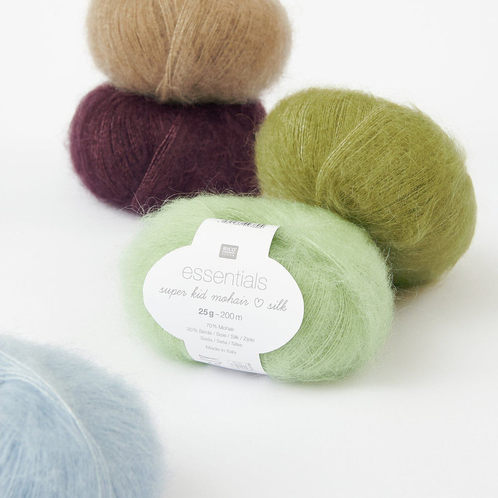 Essentials Super Kid Mohair Loves Silk <br> (70% Mohair / 30% Seda)