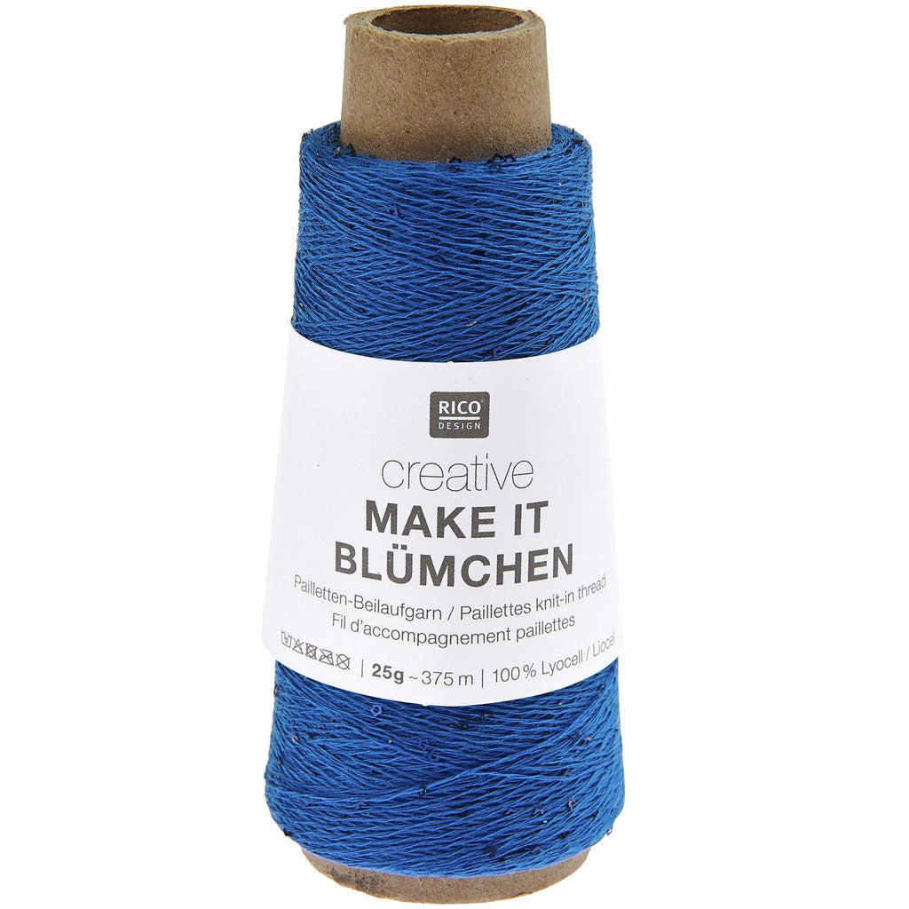 Creative Make It Blümchen <br> (100% Lyocell y Lentejuelas con Forma de Flor)