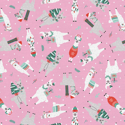 Tela Popelina Navidad 