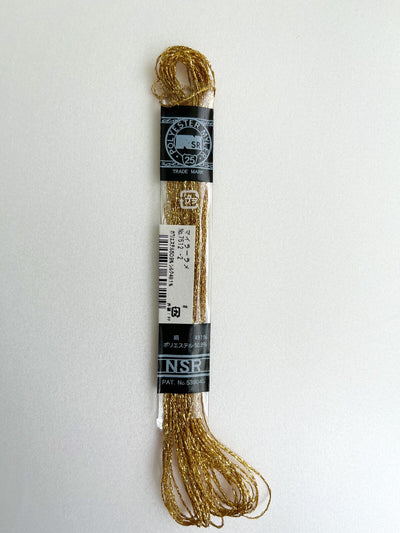 Hilo de Bordar Metalizado con Seda  Mylar Lamé