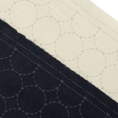 Tela Algodón-Lino con Diseño Sashiko 