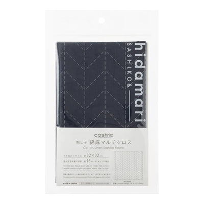 Tela Algodón-Lino con Diseño Sashiko 