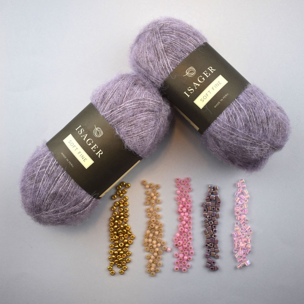 Kit de Tejido Cárdigan "Ethereal" de Pope Vergara <br> Elegir Color