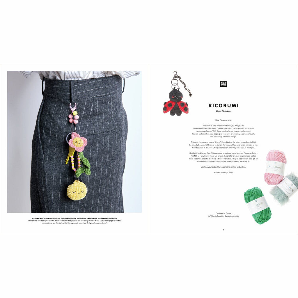 Cuadernillo Amigurumis <br> Ricorumi "Chingus" (Inglés)