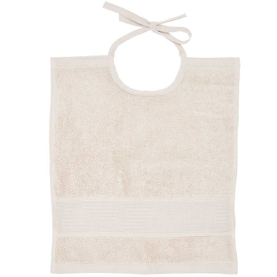 Babero de Toalla Rectangular Para Bordar  Color Beige - 100% Algodón