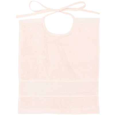 Babero de Toalla Rectangular Para Bordar  Color Powder - 100% Algodón