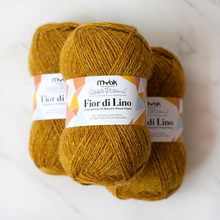 Kit de Tejido "Fiorellino" de Isabell Kraemer - Versión Fior di Lino