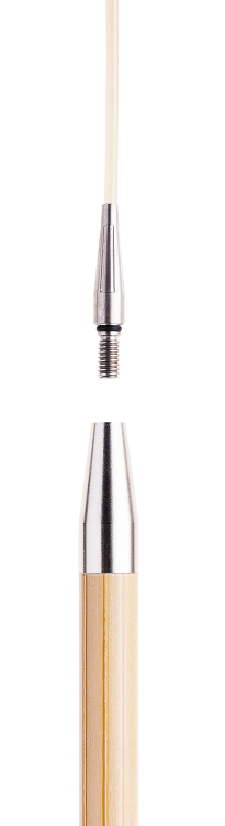 Set Palillos Intercambiables de Bambú  carryC (Cortos)