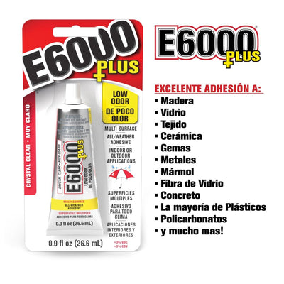 Pegamento Para Manualidades Ultra Resistente - Poco Olor  E6010 / 26,6 ml
