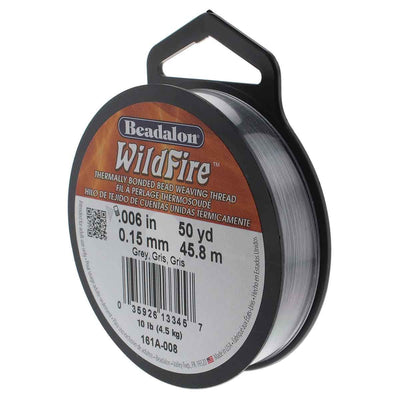 Hilo Wildfire - Gris  10 lb(4.5kg)/0,15 mm/45.8 mts