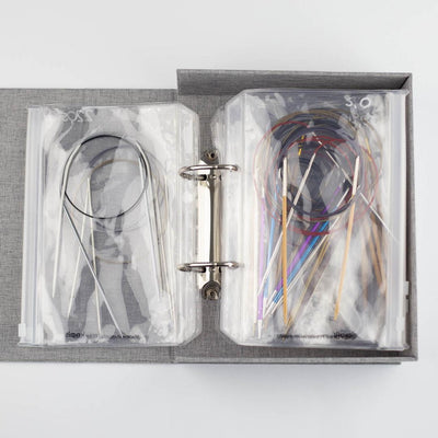 Estuche Archivador Para Guardar Palillos Circulares  Needle Garage With Zipper Bags