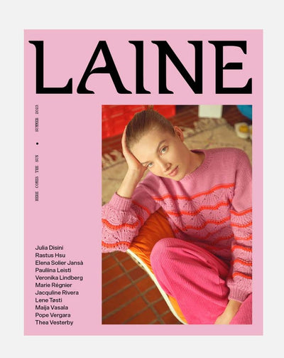 Revista de Tejido Laine Magazine  Edición Nº 17 Verano 2023