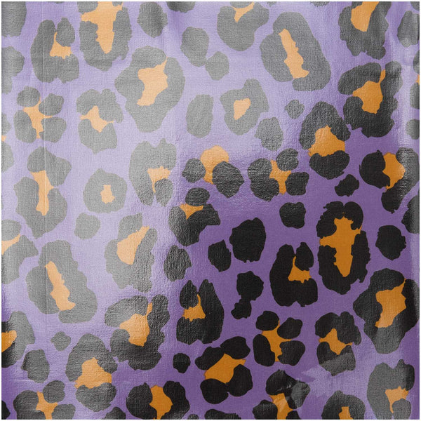 Tela Impermeable Acid Leo Purple (100% Algodón, PVC coated) De Corte - Ancho 140 cm