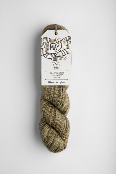 Mayu  (60% Royal Alpaca / 20% Cachemira / 20% Seda Mulberry)