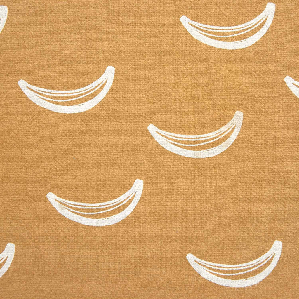 Tela Algodón Rústico Banana Jump Mostaza (100% Algodón) <br>De Corte, 135 cm de ancho
