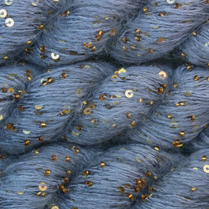 Beaded Mohair + Sequins  <br> (60% Seda / 40% Mohair + Mostacillas y Lentejuelas)