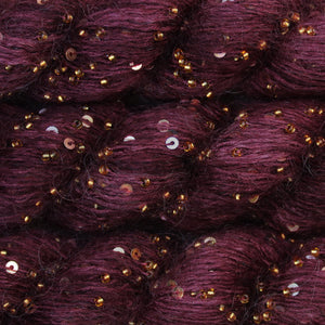 Beaded Mohair + Sequins  <br> (60% Seda / 40% Mohair + Mostacillas y Lentejuelas)