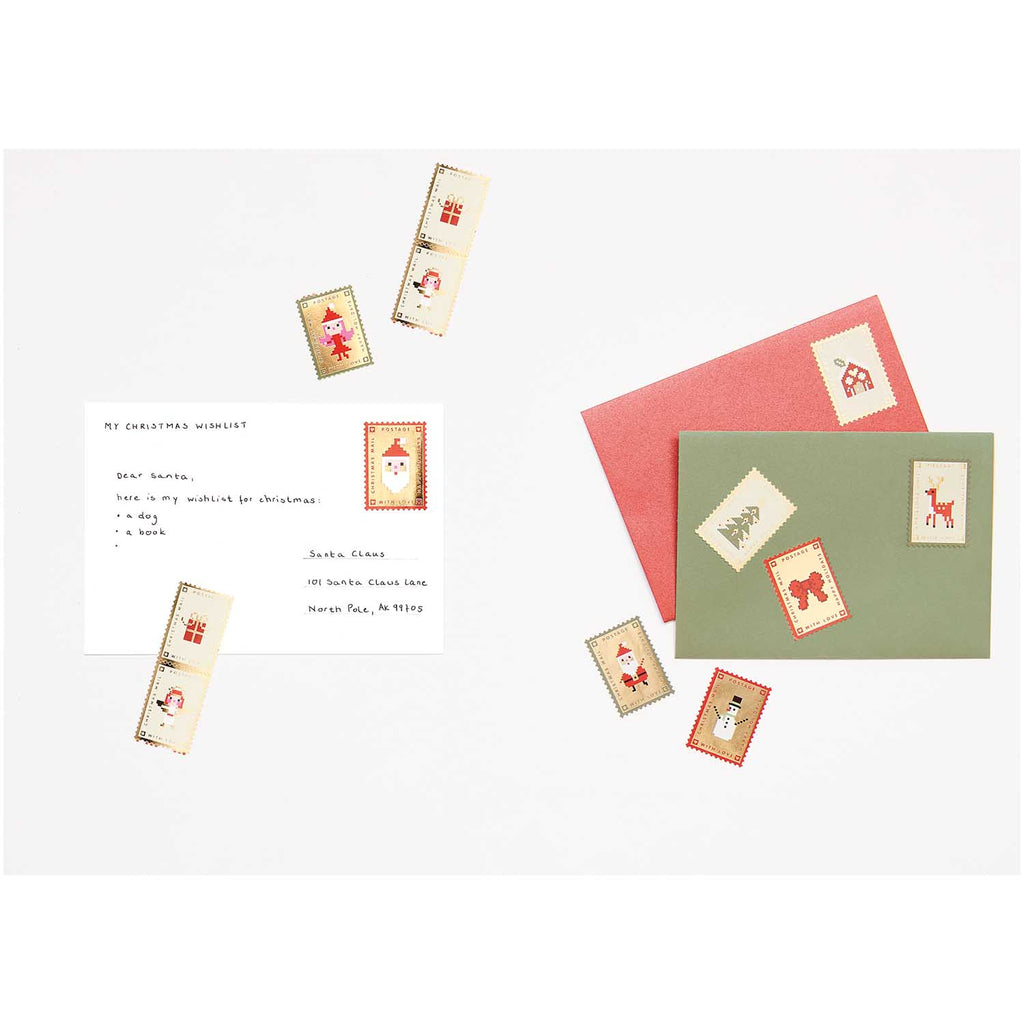 Mix Mini Stickers <br>  Christmas Mail