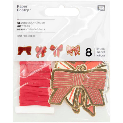 Set de Etiquetas para Regalos  Classic Bows