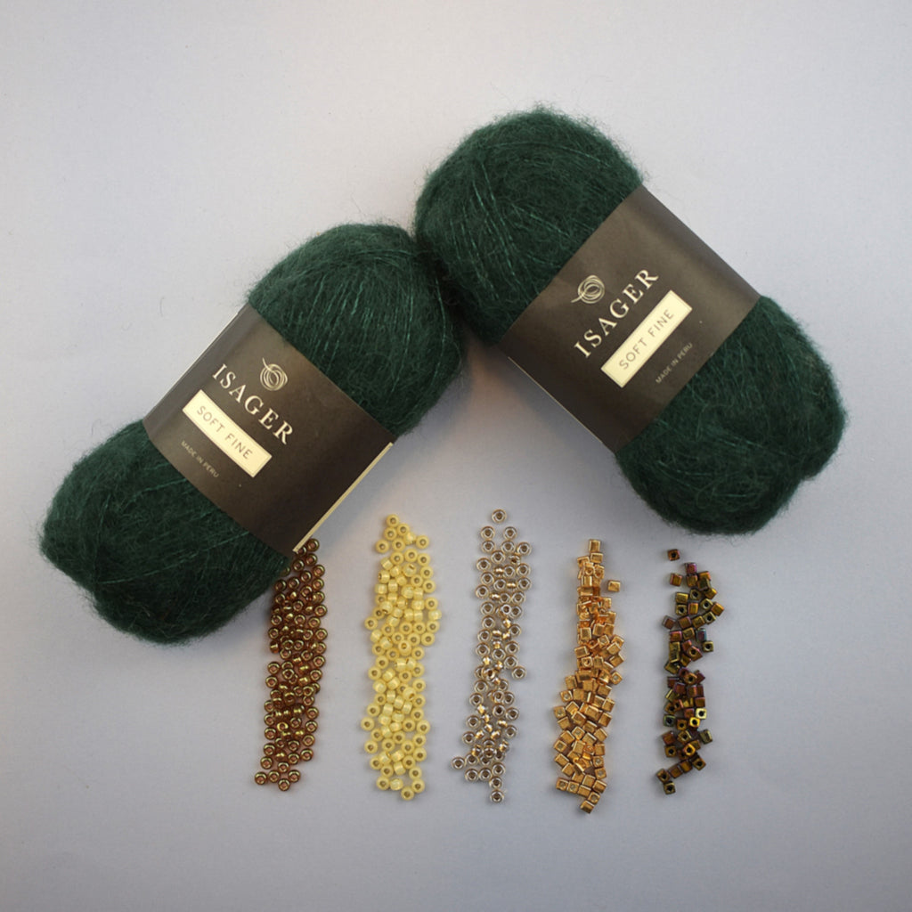 Kit de Tejido Cárdigan "Ethereal" de Pope Vergara <br> Elegir Color