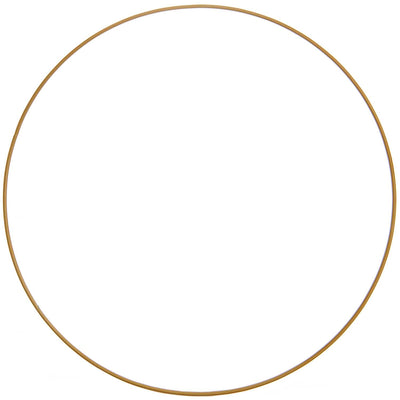 Aro de Metal 30cm  Dorado