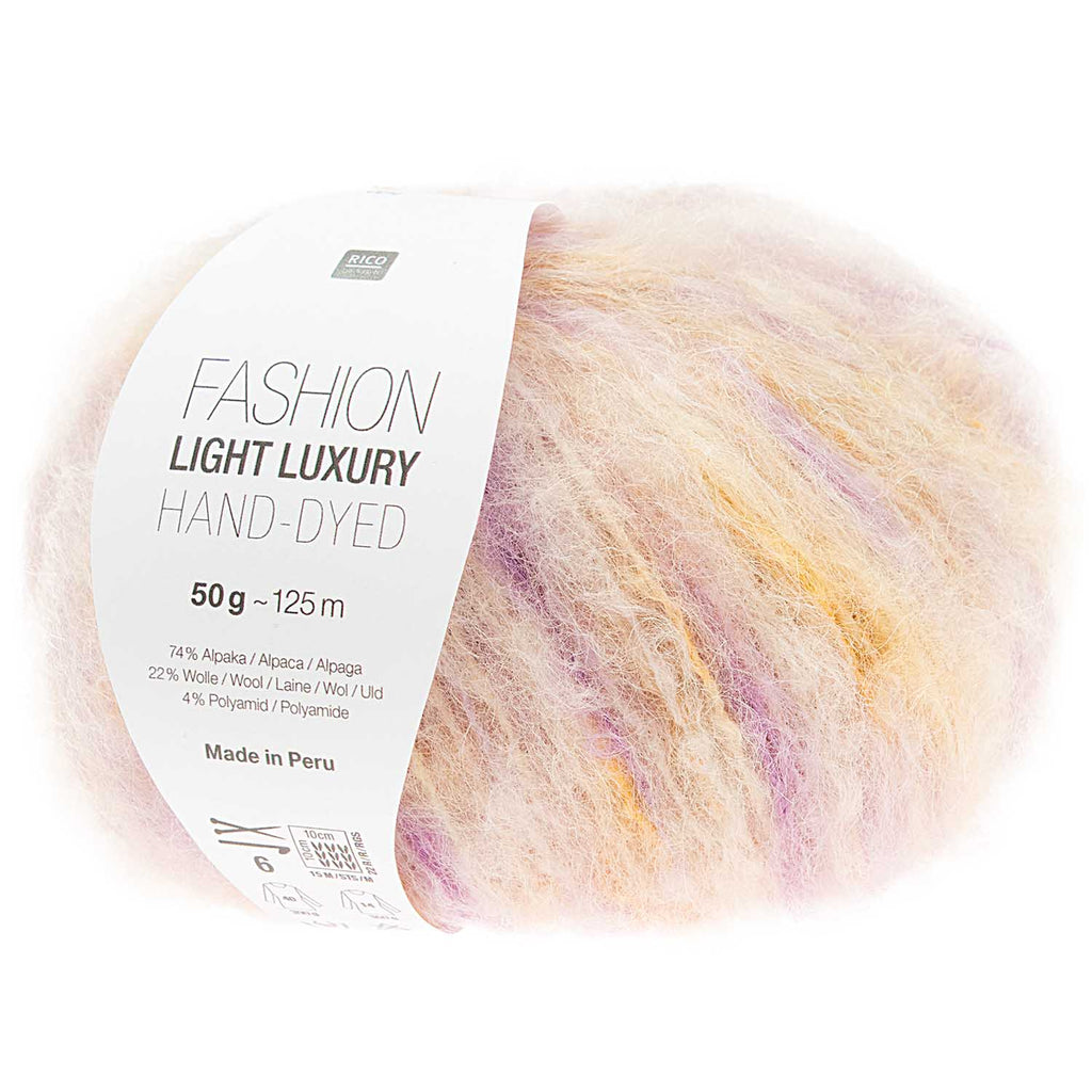 Fashion Light Luxury Hand-Dyed <br> (74% Alpaca / 22% Lana / 4% Poliamida)