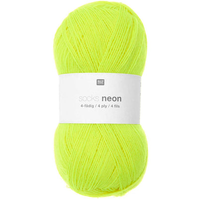 Socks Neon 4 ply  (75% Lana superwash / 25% nylon)