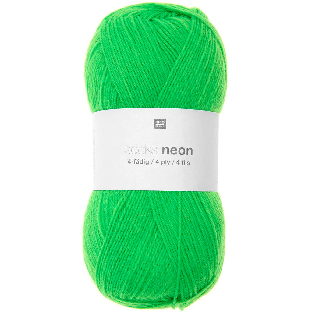 Socks Neon 4 ply <br> (75% Lana superwash / 25% nylon)