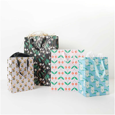 Bolsa de Regalo Mediana  Brotes de Flores