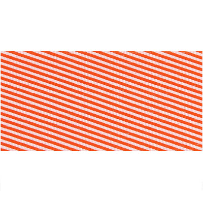Cinta Poliéster  Rayas Diagonales Red/White 50mm