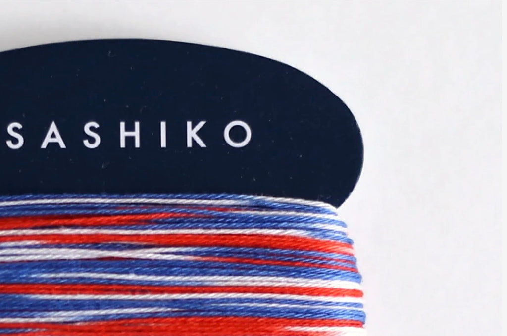 Hilos Sashiko <br> Delgado (Thin) en Bobina 40 mts