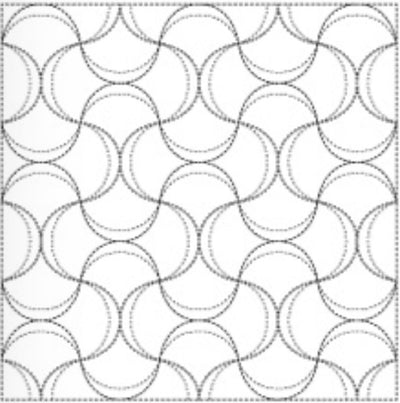 Yume Fukin White / Tela 100% Algodón con Diseño Sashiko  29