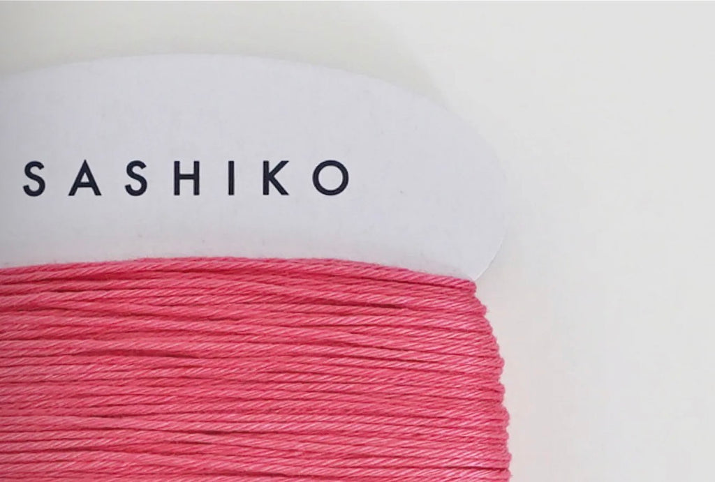 Hilos Sashiko <br> Grueso (Thick) en Bobina 30 mts