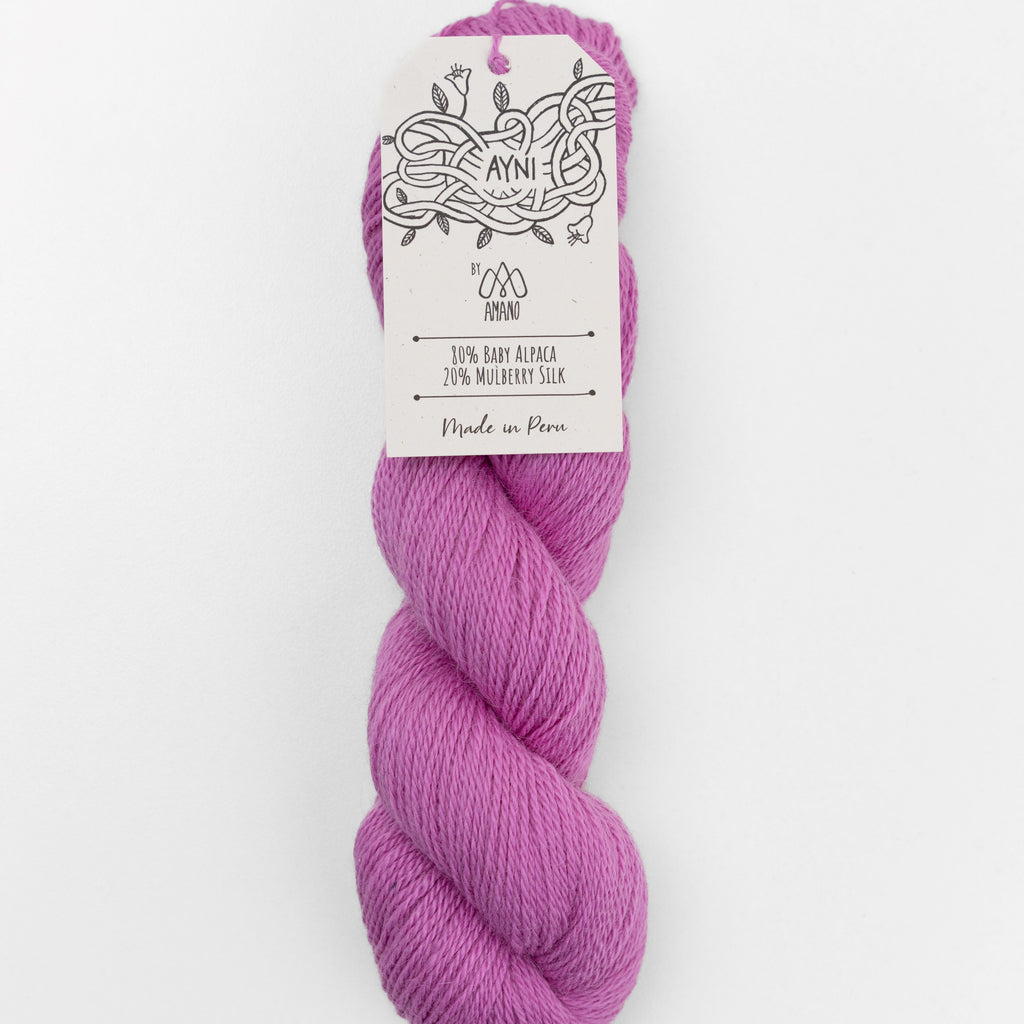 Ayni <br> (80% Baby Alpaca - 20% Mulberry Silk)
