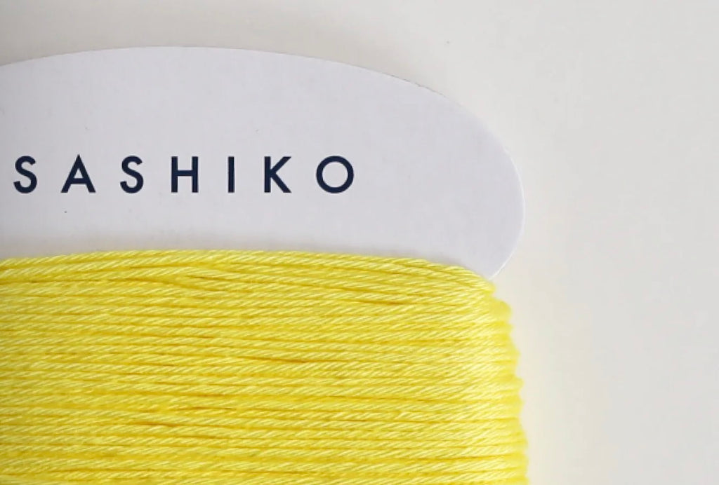 Hilos Sashiko <br> Grueso (Thick) en Bobina 30 mts