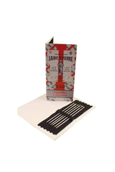 Set de 6 Agujas de Zurcir Cortas con Punta Diseño Laine Saint Pierre