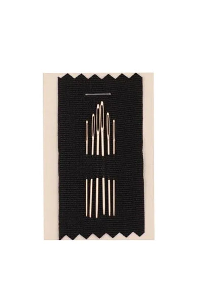 Set Agujas de Bordado Tamaños Surtidos de Punta Redonda Colección 