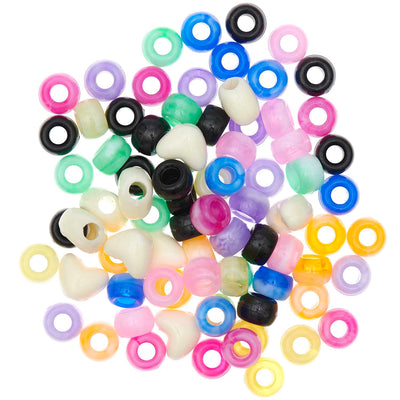 Pack de Mostacillas Ponii Beads  Marbled Mix 80 pcs