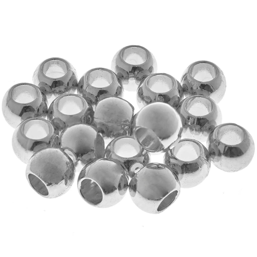 Pack de Mostacillas Ponii Beads <br> Beads Silver 20 pcs